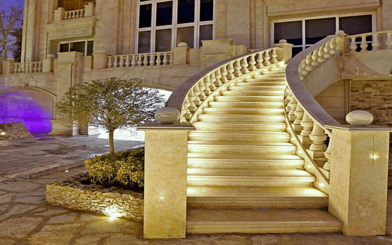 خرید سنگ تراورتن شکلاتی یزد